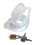 Birdlocked Silicone Neo Chastity Device, Clear