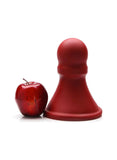 Tantus The Pawn XL Silicone Butt Plug, Red