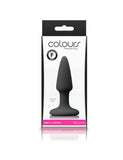 Colours Pleasures Mini Butt Plug, Black