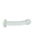 Crystal Delights Strapon Compatible Clear Glass Dildo