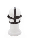 Silicone Ball Gag and Blindfold Head Harness