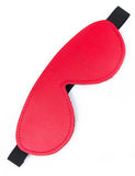 Sheepskin-Lined Leather Blindfold