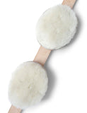 Institutional Sheepskin-Lined Aviator Blindfold