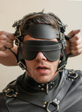 Inescapable Head Harness-BDSM GEAR, HOODS & BLINDFOLDS-Male Stockroom