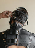 Inescapable Head Harness-BDSM GEAR, HOODS & BLINDFOLDS-Male Stockroom