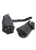 Leather Puppy Paw Fist Mitts Small/Medium BDSM GEAR BONDAGE RESTRAINTS