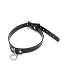 Black PVC Choker with O-Ring. Stockroom Originals.