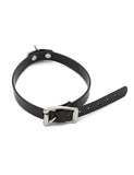 Black PVC Choker with O-Ring. Stockroom Originals.
