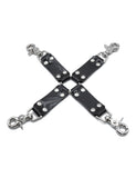 Black PVC Hog Tie Restraint. Stockroom Originals.