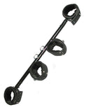 Adjustable Stocks Spreader Bar with Wrist and Ankle Cuffs  BDSM GEAR BONDAGE RESTRAINTS