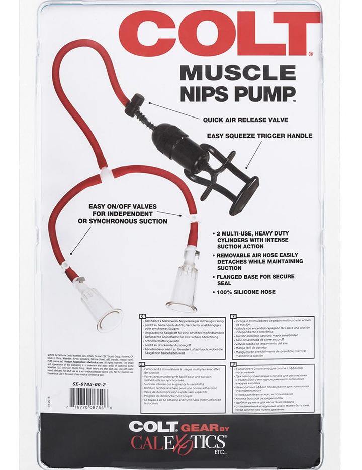 Colt Muscle Nipple Pumps Set  Male Stockroom