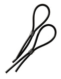 ElectraStim Rubber Adjustable Cock and Scrotal Loops-BDSM GEAR, ELECTRASTIM, ELECTROSEX TOYS-Male Stockroom