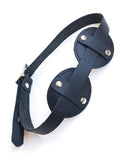 Foam Padded Aviator Leather Blindfold  BDSM GEAR HOODS & BLINDFOLDS