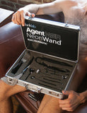 KinkLab Agent Noir Neon Wand Electrosex Kit-BDSM GEAR, BEST SELLERS, ELECTROSEX TOYS, KINKLAB ELECTROEROTIC-Male Stockroom