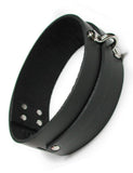 KinkLab Bondage Basics Leather Collar Black  BDSM GEAR BONDAGE RESTRAINTS
