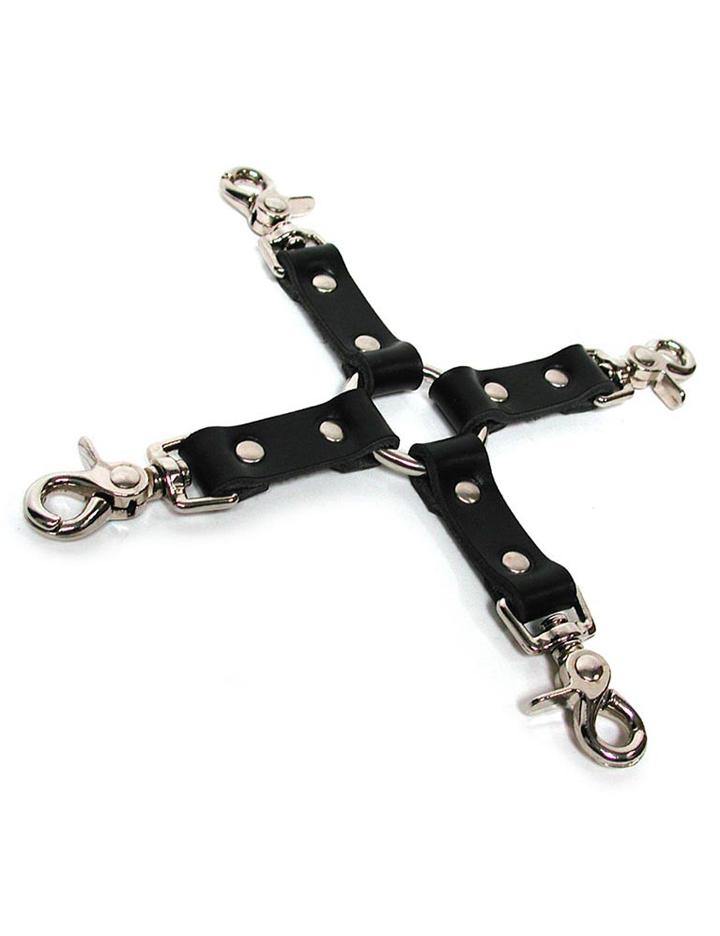 Leather Hog Tie Bondage Kit Male Stockroom Leather Hog Tie Bondage Kit Male Stockroom