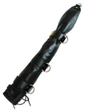 Leather Bondage Opera Gloves