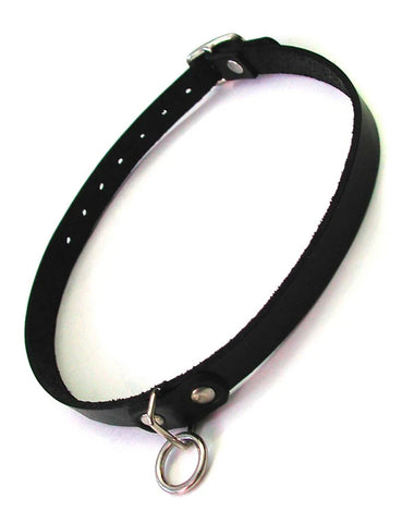 The Leather Choker With O-Ring