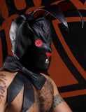 Leather Rabbit Hood Black  BDSM GEAR HOODS & BLINDFOLDS