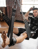 Leather Sling-BDSM FURNITURE, BDSM GEAR-Male Stockroom