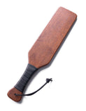 Leather Wrapped Wood Spanking Paddle-BDSM GEAR, BEST SELLERS, WHIPS & PADDLES-Male Stockroom