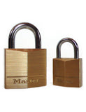 Master Lock Brand Keyed Padlocks Brass  BDSM GEAR BONDAGE RESTRAINTS