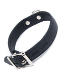 Premium Garment Leather Collar-BDSM GEAR, BEST SELLERS, BONDAGE RESTRAINTS, COLLARS & LEASHES-Male Stockroom
