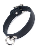 Premium Garment Leather Collar-BDSM GEAR, BEST SELLERS, BONDAGE RESTRAINTS, COLLARS & LEASHES-Male Stockroom