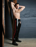 Latex Chaps with Side Stripes by Syren Latex