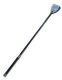 Riding Crop, Wide End, Black Leather-BDSM GEAR, BEST SELLERS, WHIPS & PADDLES-Male Stockroom