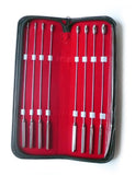 Rosebud Urethral Sounds Kit, 8 Piece-COCK & BALLS, SEX TOYS-Male Stockroom