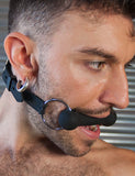 Silicone Bit Gag with Silicone Strap-BDSM GEAR, GAGS & MUZZLES-Male Stockroom