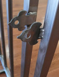 Steel Puppy Cage, Deluxe-BDSM FURNITURE, BDSM GEAR-Male Stockroom