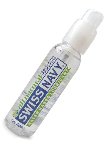 Swiss Navy All Natural Water-Based Lube  SEX TOYS LUBES & CLEANERS