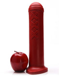 Tantus Amsterdam XL Silicone Dildo, Red-ANAL TOYS, SEX TOYS-Male Stockroom