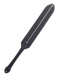 Tantus Silicone Mini Tawse Black  BDSM GEAR WHIPS & PADDLES