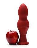 Tantus Piggy XL Silicone Dildo, Red-ANAL TOYS, NEW!, SEX TOYS-Male Stockroom