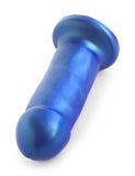 Tantus They/Them Silicone Dildo, Rockabilly Blue