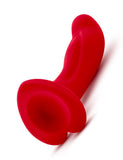 Temptasia Jezebel Silicone Dildo, Crimson
