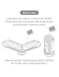 Tenga Flip Zero Male Masturbator, Black-FEATURED PRODUCTS, MASTURBATORS, NEW!, SEX TOYS-Male Stockroom