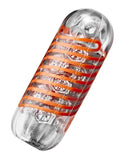 Tenga Spinner Male Masturbator Orange  SEX TOYS MASTURBATORS