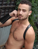 The Contender Harness-BODY HARNESSES, FETISH WEAR, STOCKROOM ORIGINALS-Male Stockroom