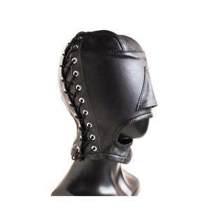 Male Stockroom Spotlight: The Open Mouth Leather Hood