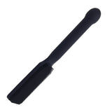 Black paddle on a white background