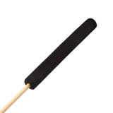 The handle of the 23" thick rattan cane is shown on a white background. 