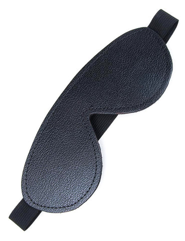 Sheepskin-Lined Leather Blindfold