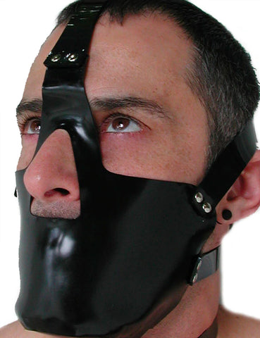 Rubber Head Harness with Muzzle