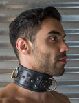 Alpha Dog Collar With Spikes-BDSM GEAR, BONDAGE RESTRAINTS, COLLARS & LEASHES-Male Stockroom
