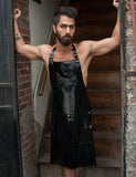 Rubber Apron-BODY SUITS & APRONS, FETISH WEAR-Male Stockroom