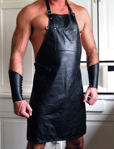 Leather Apron  FETISH WEAR BODY SUITS & APRONS